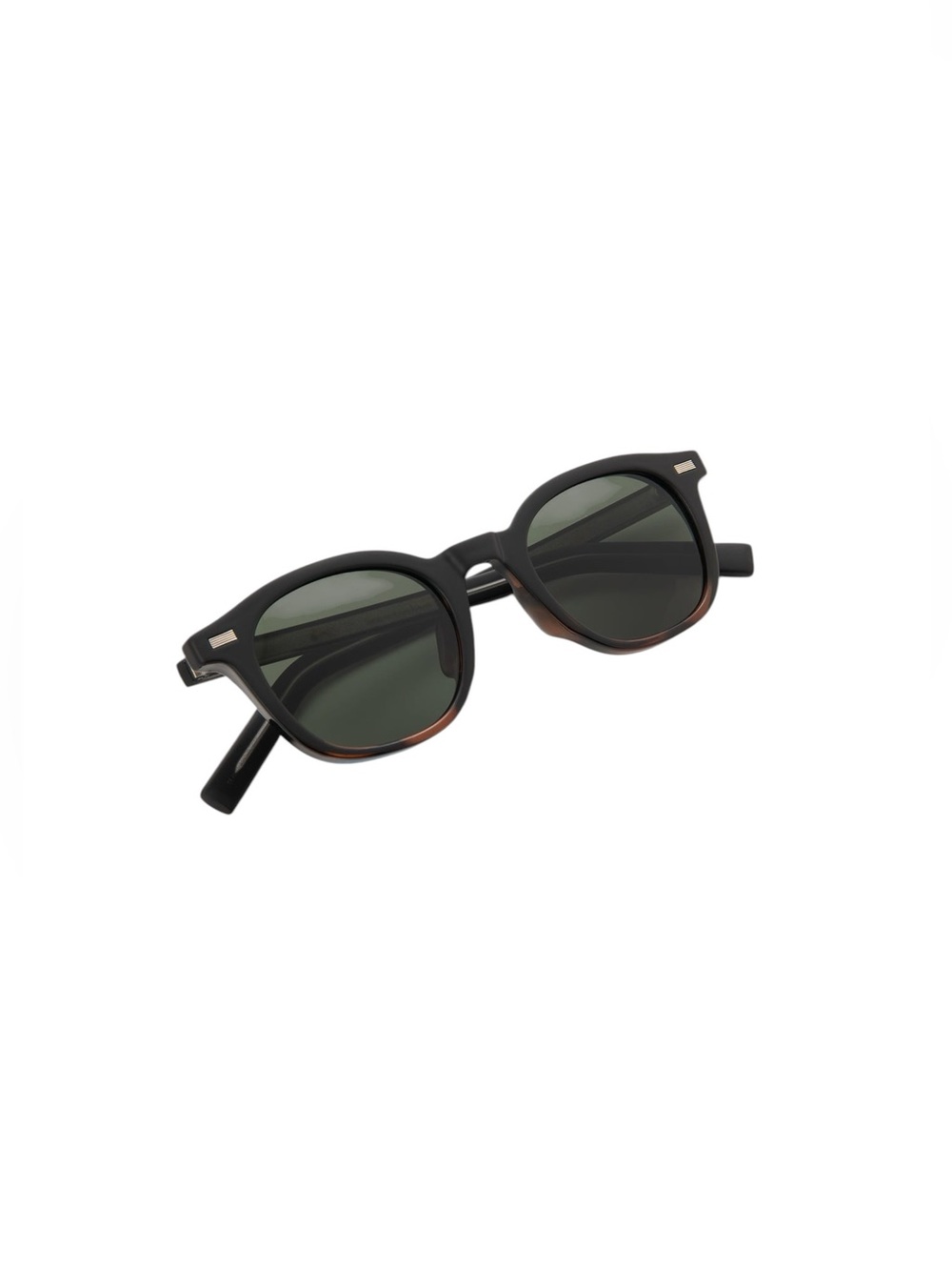 NWT - PSC Ean Black Tortoise Green Lens Sunglasses w/ Case UV400